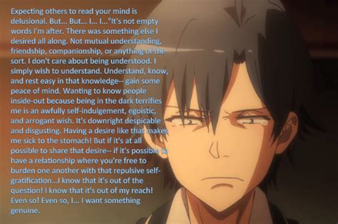 Hachiman Hikigaya Quotes