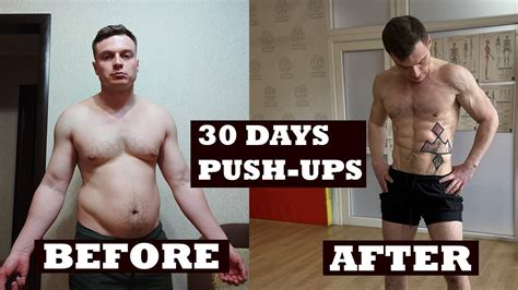 Get Body Transformation In 30 DAYS Push Ups Workout At Home YouTube