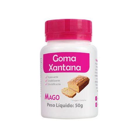 Espessante Goma Xantana Mago 50g Goma Xantana Magazine Luiza