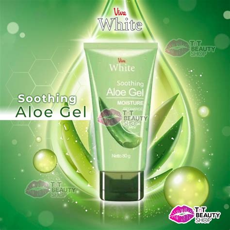 Jual Viva Soothing Aloe Gel 80mL Lidah Buaya Gel Shopee Indonesia