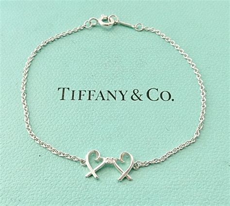 Authentic Tiffany And Co Paloma Picasso Double Loving Heart Etsy