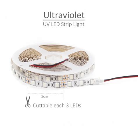 Nm Uvc Led Strip With Adaptor V V Dc Ce Rohs Buy Nm Uv Led