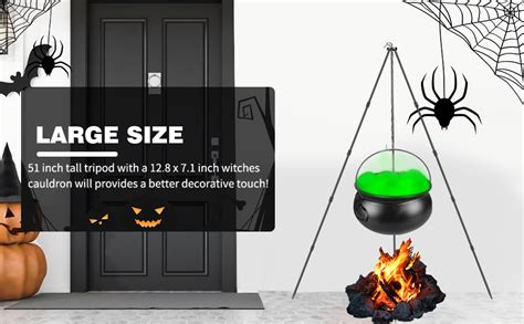 Amazon Halloween Decorations Outdoor Large Witches Cauldron On