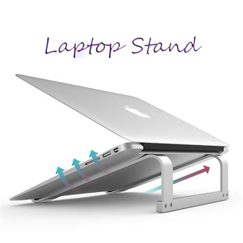 Laptop standı masaüstü güçlendirici braketi Macbookpro radyatör raf