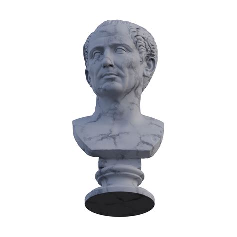 Farnese Caesar Statue 3d Renders Isolated Perfect For Your Design