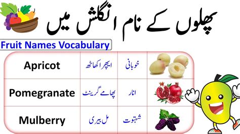 Fruit Names In Urdu And English With Pictures 46 OFF