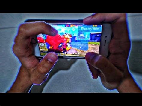 Handcam Gelo Invertido IPhone 6s Hud 3 Dedos Free Fire Highlights