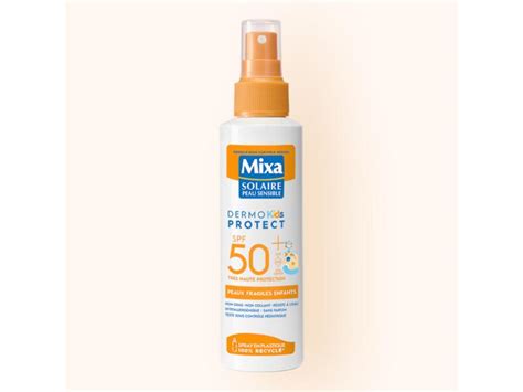 Mixa Solaire Peau Sensible Spray Solaire Très Haute Protection SPF50