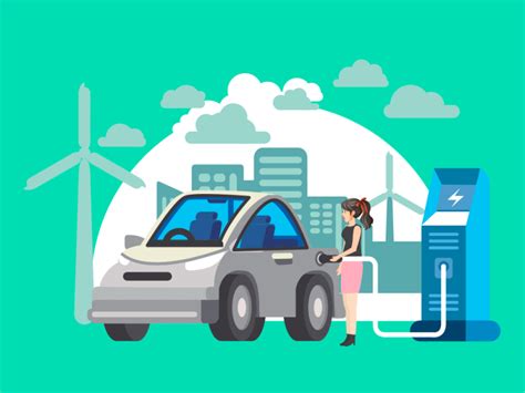 Electric Vehicle Charging Lottie Json Animation By Lottiefilestore On