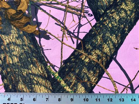 Pink Mossy Oak Break Up Camouflage Fabric 1 2 Yard Of A Etsy