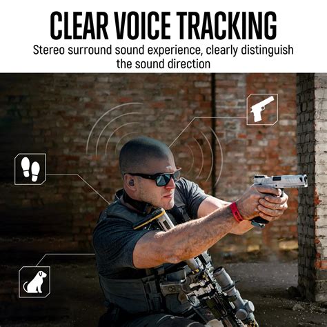 Bluetooth Shooting Ear Protection 26db Noise Reduction Earbuds Gloryfire®