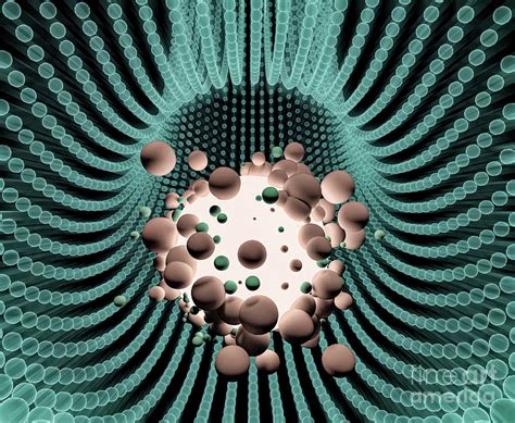 Molecular Tunnel Photograph By Giroscience Science Photo Library Fine