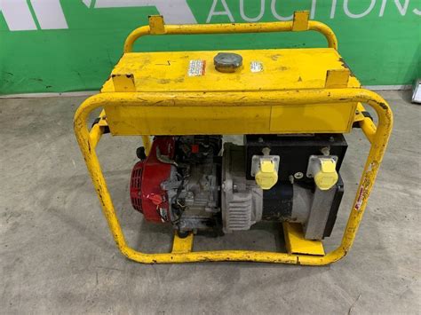 Honda Gx160 Petrol Generator Online Timed Auction Day Two Irelands