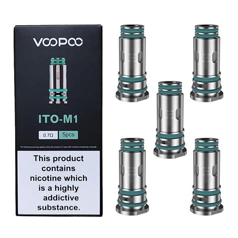 Voopoo Ito Coils 5 Pack £1299 Free Delivery Available