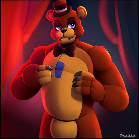 Freddy Fazbear Detailed Artwork 4k