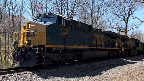 CSX Coal Train Woodbine MD 04 09 23 Trains Railroads Coaltrain