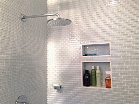 White 1x2 Mini Glass Subway Tile Shower Tile White Subway Tile Shower Subway Tile Showers