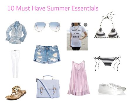 10 Must Have Summer Essentials It Starts With Coffee Blog By Neely