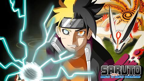 Saruto Le Jinch Riki Du Nouveau Kurama Le Fils De Boruto Et Sarada