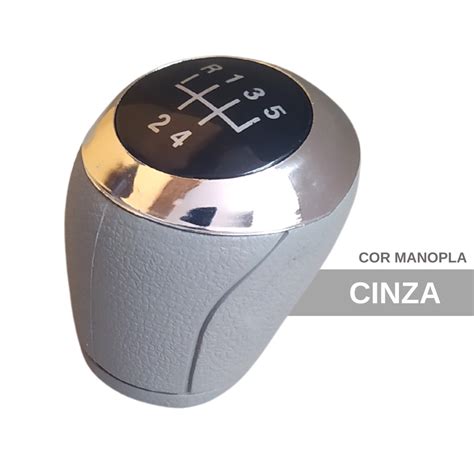 Bola Manopla De Cambio Encaixe Pressão Onix Prisma Cobalt Spin Sonic