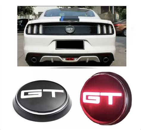 Emblema Compatible Mustang Led Cajuela Onky Motors Meses Sin