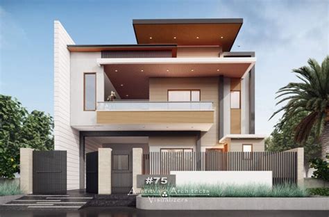 Top Modern Elevation Design Of Aastitva Bungalow House