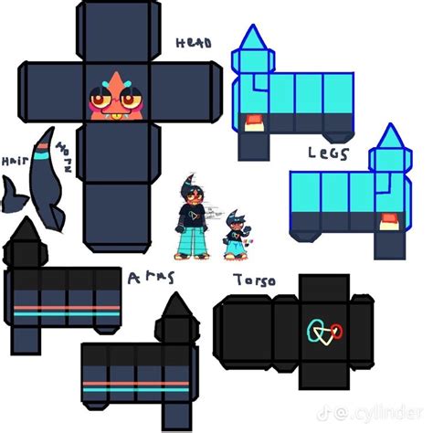 Silly Gregoriah Regretavator Papercraft By Cylinder On Tiktok Credits To Them In 2024