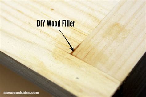 This DIY Wood Filler Will Perfectly Complement Your Project