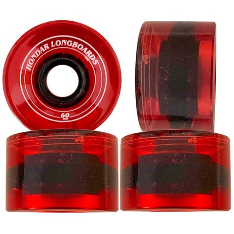 Roda Hondar Cruiser 60mm 82A Vermelho Take Over Skateshop