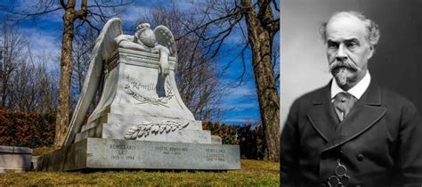 Everything Behind The Famous Marble Angel Of Grief Headstone Youfine