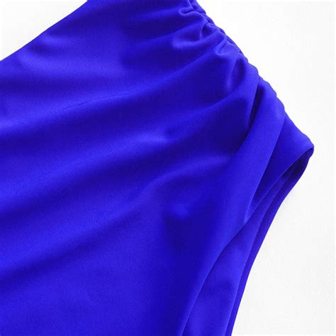 Zaful Hoge Waisted Ruches Bikini Bottom Vicedeal