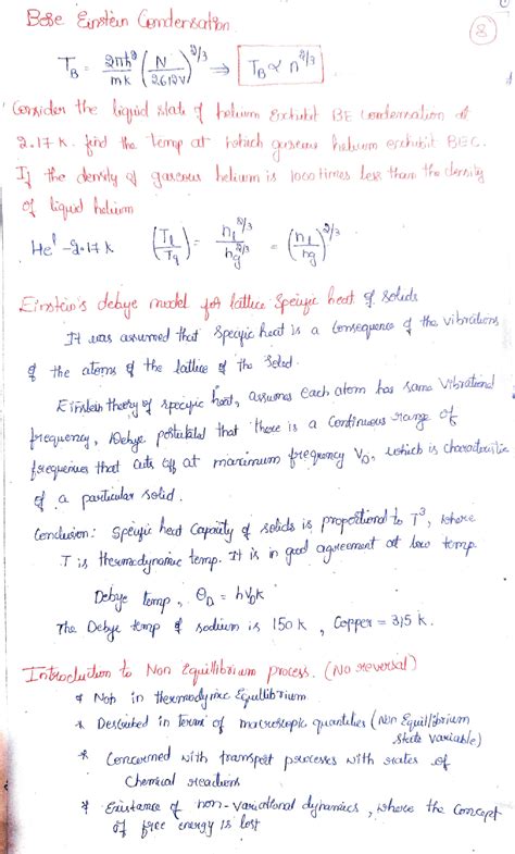 Basic concepts of Statistical Mechanics - Docsity