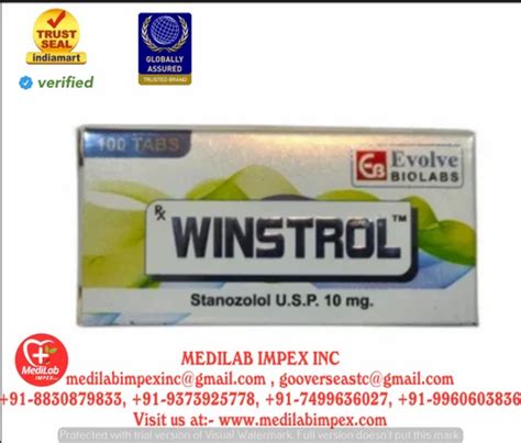 Winstrol Stanozolol Tablets 10 Mg At Rs 55 Stripe Stanozolol Tablets