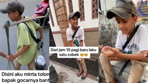 Pilu Bocah Penjual Cobek Bahunya Miring Tiap Hari Pikul Dagangan