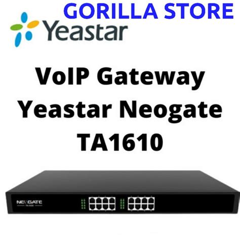 Jual Yeastar NeoGate TA1610 16 FXO Analog VoIP Gateway Shopee Indonesia