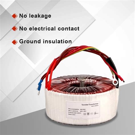 ATO Transformador Toroidal De 50 VA Amplificador De Transformador