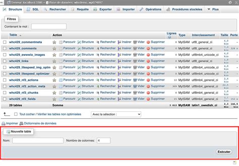 Comment Manipuler Mes Bases De Données Avec Phpmyadmin Centre Daide