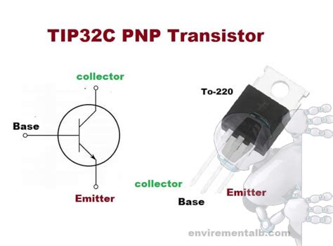 Transistor Pnp De Media Potencia Tip32c Robot Electronica