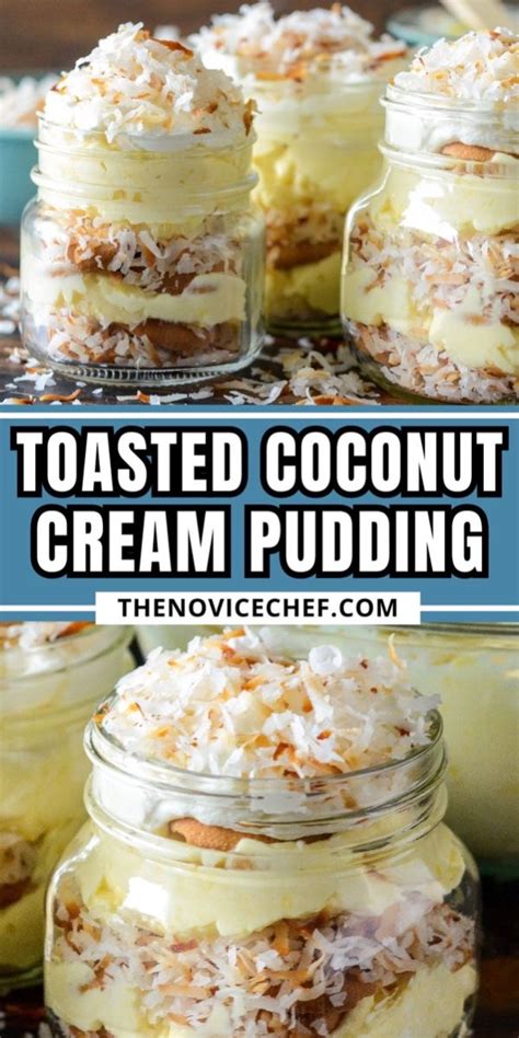 Toasted Coconut Pudding Recipe An Easy No Bake Dessert Recipe In 2024 Coconut Recipes