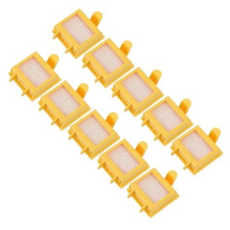 Lot de 10 filtres de balayeuse FAFEICY en ABS et haute efficacité pour