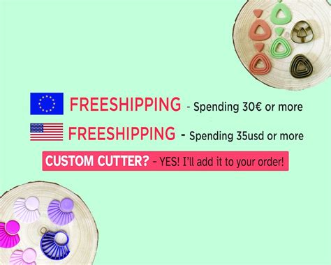 Arch Clay Cutters Polymer Clay Shape Cutter Stamp Etsy