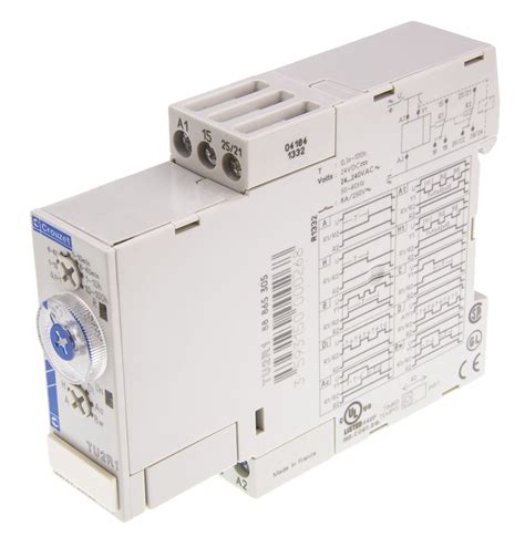 88 865 305 Crouzet DIN Rail Multi Function Time Delay Relay 24 240