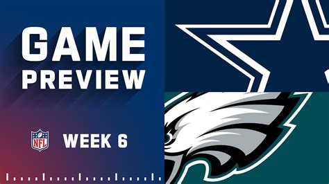 Dallas Cowboys vs. Philadelphia Eagles | 2022 Week 6 Game Preview - Win ...