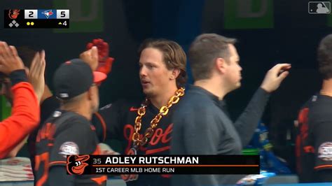 Adley Rutschman Hits His 1st Career Big League Hr June 15 2022