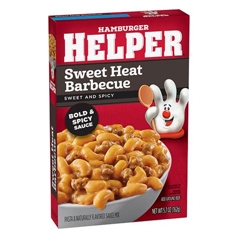 Hamburger Helper Sweet Heat Bbq 57 Oz