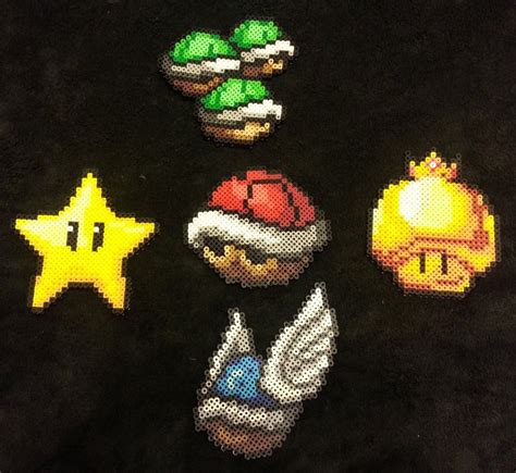 Mario Kart Power Ups By Ummeiko Deviantart On Deviantart Perler