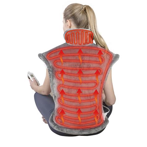 Electric Heating Pad for Neck, Shoulders and Back