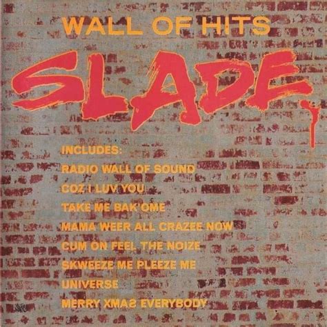 Slade - Wall of Hits Lyrics and Tracklist | Genius