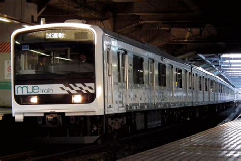 JR東209系MUE Train埼京線試運転 2nd train鉄道ニュース