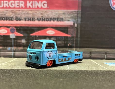 Gulf Volkswagen T Pickup Hot Wheels Etsy